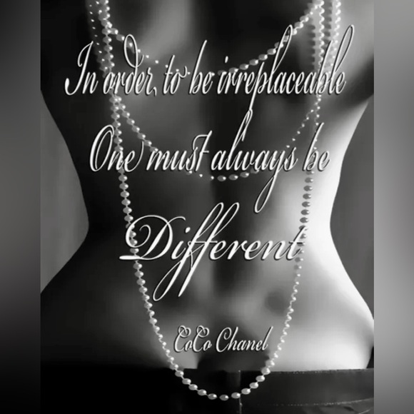 CHANEL & HEPBURN UPCYCLED fashion glam wall art B&W luxury designer home decor - Picture 1 of 8